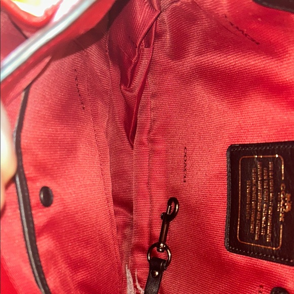 Coach Dakota NWOT Fringe Flap Crossbody Leather Shoulder Bag - Picture 15 of 17